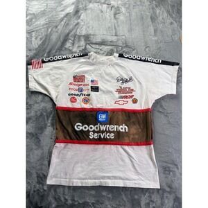 Sports Image Dale Earnhardt‎ GM Goodwrench Service Men's T-Shirt L White
